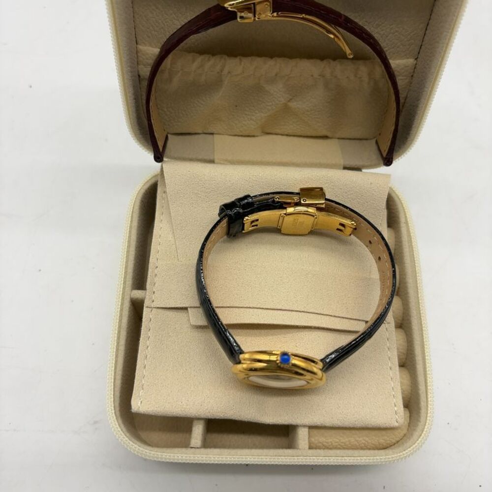 Cartier Trinity Black Leather Watch - Picture 5 of 11